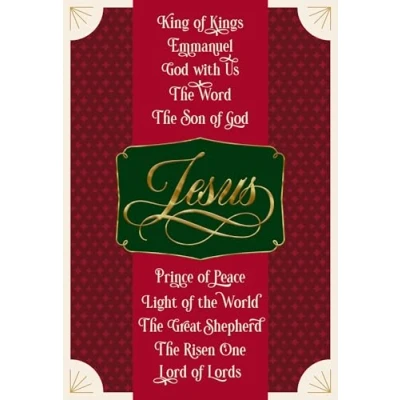 Image of DaySpring Names of Jesus 18 Christmas Boxed Cards, KJV
