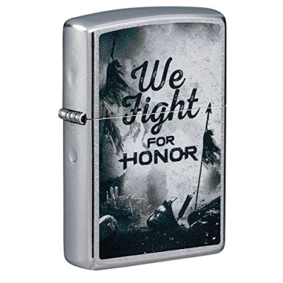 Image of Zippo Lighter, for Honor Street Chrome, Normal