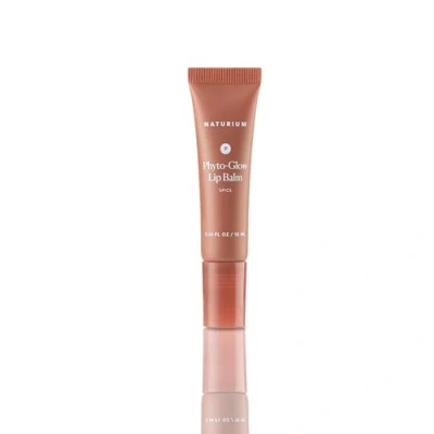 Image of Naturium Phyto Glow Lip Balm With Shea Butter &amp; Squalane, Sheer Tinted Colour 10 ml, Spice