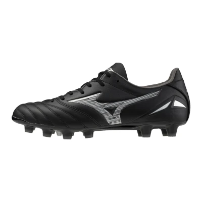 Image of Mizuno MORELIA NEO IV PRO Football Shoes Black/galaxy silver/black Women/Men Size 7