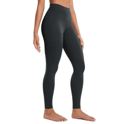 Image of CRZ Yoga Women&#039;s Butterluxe Leggings 28&#039;&#039; High Waisted Workout Gym Buttery Soft Pants Melanite 10
