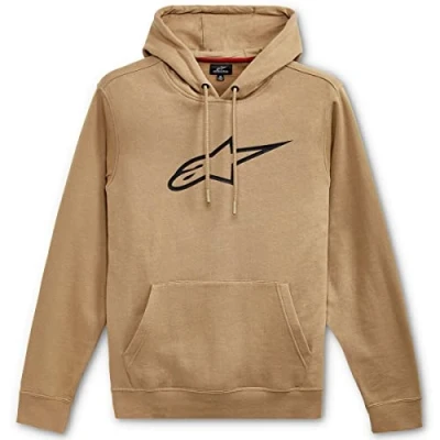 Image of Alpinestars Ageless Pullover Hoodie Men&#039;s Hooded Sweatshirt Sand/Black