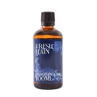 Image of Mystic Moments Fresh Rain Fragrance Oil 100ml Perfect for Soaps, Candles, Bath Bombs, Burners, Diffusers and Skin &amp; Hair Care Items