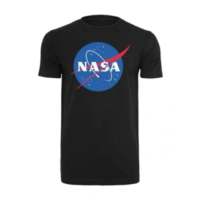 Image of Mister Tee NASA Print Tshirt, Men&#039;s, Size: Medium, Black