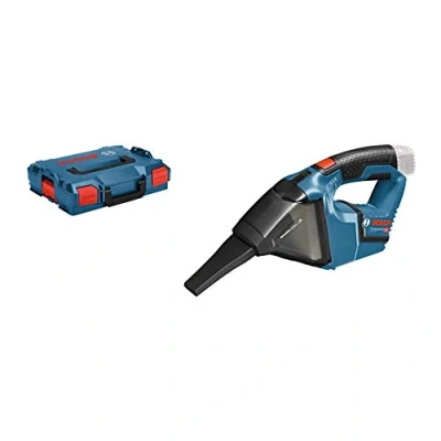 Image of Bosch Professional 12V System GAS cordless dust extractor (incl. 1x flat pleated filter, crevice nozzle, excluding batteries and charger, in L BOXX 102)