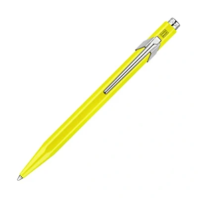 Image of Caran d&#039;Ache 849 Metal Range Ball Pen Fluo Yellow