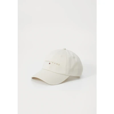 Image of Tommy Jeans Linear LOGO Unisex Cap, Men&#039;s, Size: One Size, Newsprint