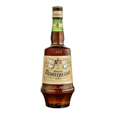 Image of Amaro Montenegro, Iconic Italian liqueur since 1885. Balanced flavour created with 40 botanicals and a secret recipe Bottle of 70 cl, 23 ABV