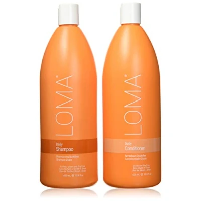 Image of Loma Hair Care Daily Shampoo Conditioner Duo, 33 oz.