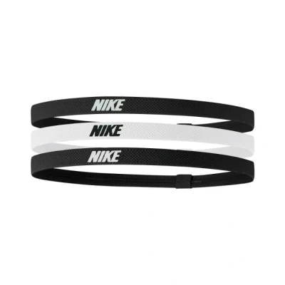 Image of Nike Performance Headbands 3 PACK Other accessories, Women&#039;s, Size: One Size, Black/white/black