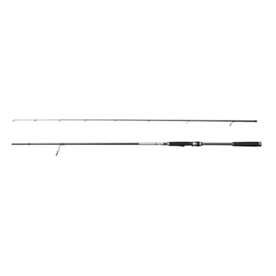 Image of Penn Conflict X Inshore Spinning Rod, Saltwater Angler Fishing Sea Fish Cod, Eel, Bass, Pollock, Mackerel, Shark, Strong Leightweight &amp; Versatile, Black Grey, 2.74m Extra Fast Ambidextrous Rod