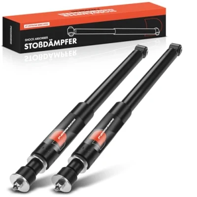 Image of Frankberg 2x Shock Absorber Strut Rear Axle Compatible with C Class T Model S203 C180 C350 Estate 2001 2007 W203 Saloon 2000 Replace# 1666360
