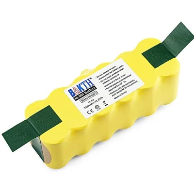 Image of BAKTH High Capacity 14.4V 3000mAh Replacement NI MH APS Battery for Roomba 500 600 700 800 Series 880 510 530 532 535 540 545 550 552 560 562 570 580 581 582 585 595 620 630 650 660 760 770 780 790 870 R3 80501 4419696