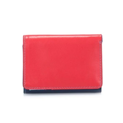 Image of mywalit eather Women&#039;s Wallet Small Tri fold 106 127 Royal