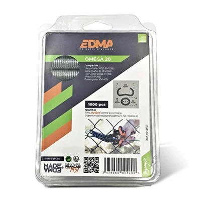 Image of Edma Galvanized A x 1000 pcs, for Hog Ring Fencing Pliers