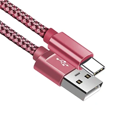 Image of USB C Charger Cable Type Fast Charging 3A Lead Nylon Braided for Samsung Galaxy S21 S20 S10 S9 S8 A12 A20e A21s A40 A51 A70,Huawei P30 P20 P40,Google Pixel,Sony Xperia,Switch