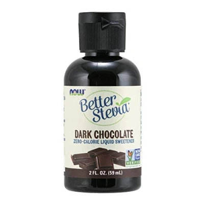 Image of Now Foods Better Stevia Liquid Sweetener Dark Chocolate 2 fl oz by