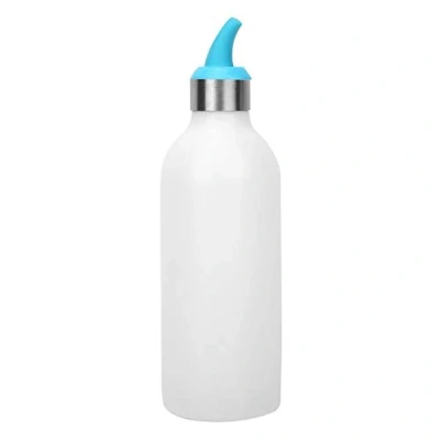 Image of TOPINCN 1Pcs 450Ml Plastic Squeeze Bottles Clear Bpa Free Condiment Bottle Kitchen Storage Container for Ketchup Mustard Mayo Hot Sauce Olive Oil(Blue)