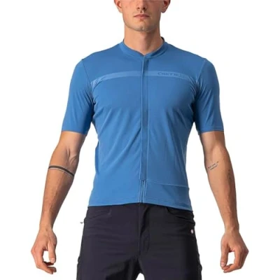 Image of CASTELLI 4522006 417 Unlimited AR JRS Sweatshirt Men&#039;s Cobalt Blue XS