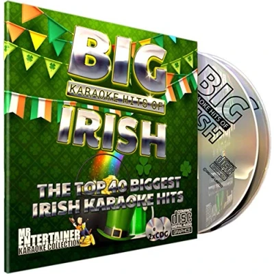 Image of Irish KARAOKE CD+G (CDG) Disc Pack. 40 Greatest Songs Ever. Mr Entertainer Big Hits
