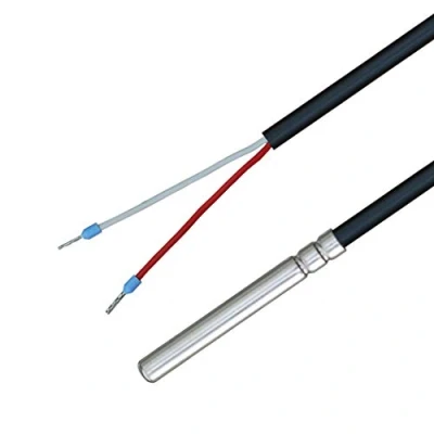 Image of iOVEO 035HP04202 NTC 5KOHM temperature probe with PVC line up to 105C, Sensor, 2 meters