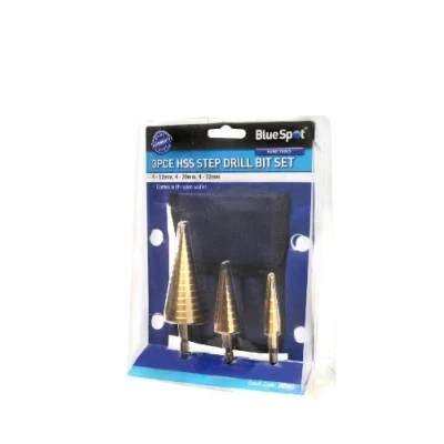 Image of Blue Spot Tools 20501 Step Drill 4 32mm Set with Wallet (3 Pieces)