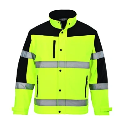 Image of Portwest Two Tone Softshell Jacket (3L), Size: S, Colour: Yellow, S429YERS