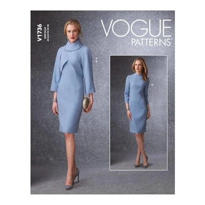 Image of Vogue Patterns V1736A5 MISSES DRESS