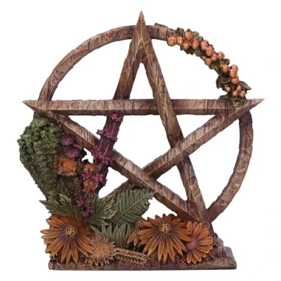 Image of Nemesis Now Season of The Pentagram Figurine, Resin, Gold (Summer), 16.5cm