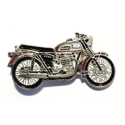 Image of Triumph Bonneville T120 Classic 1960&#039;s Biker Metal Motorcycle Enamel Badge