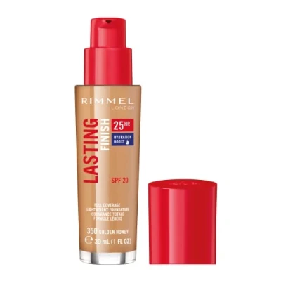 Image of Rimmel London Lasting Finish Foundation 25H, Tone 350 30 ml
