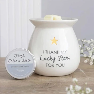Image of &quot;Lucky Stars&quot; Wax Melt Burner Gift Set with Melts