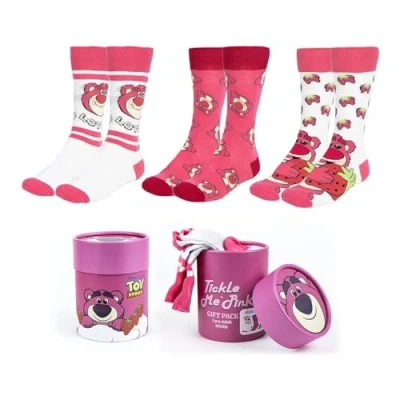 Image of CERDÁ LIFE&#039;S LITTLE MOMENTS Unisex_Adult Pack Calcetines 3 Piezas Toy Story Socks, Multicoloured, One Size