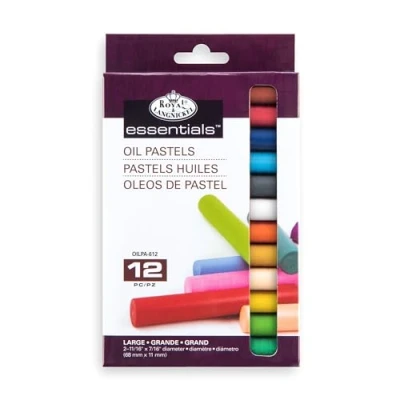 Image of Royal &amp; Langnickel Large Oil Pastels Assorted Colours (Pack of 12)