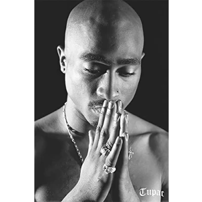 Image of Pyramid POSTER TUPAC SHAKUR PRAY