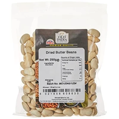 Image of Old India Dried Butter Beans 250g