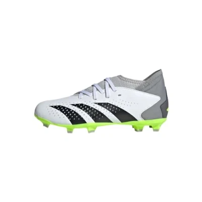 Image of adidas Performance Predator Accuracy 3 FG Unisex Moulded stud football boots for kids, Size: 10K, Footwaer white/core black/lucid lemon