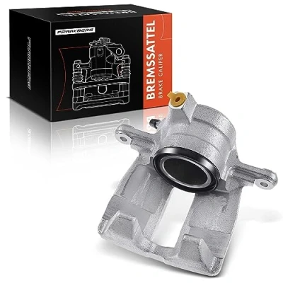 Image of Frankberg Brake Caliper Without Carrier Front Right Compatible with C Class CL203 S203 CLC CLK A209 C209 SLK R171 2000 2011 0034202483
