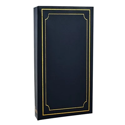 Image of Arpan 6x4 Plain Photo Album with 300 Pockets Blue