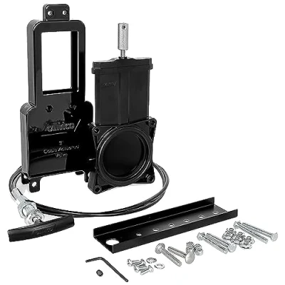 Image of Camco 3 inch RV Waste Valve Features Flexible 72 Cable Extension Kit Make it Easier to Grasp Hard Reach Handles (39519)