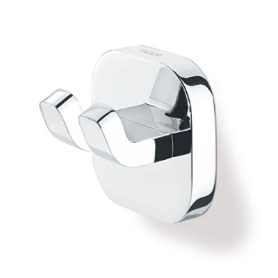 Image of Tiger Ramos, Towel hook large, double, Chrome, 39x50x50mm