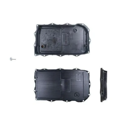 Image of 24115A13115, 24117604960, 24117613253, 24117624192, 24118612901 Oil Pan, automatic transmission MAHLE ORIGINAL HX 184KIT with seal filter BMW: X5