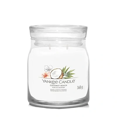 Image of Yankee Candle Coconut Beach Medium Jar