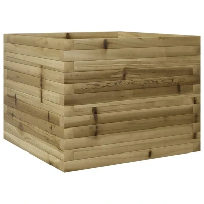 Image of vidaXL Garden Planter 60x60x45.5 cm Impregnated Wood Pine