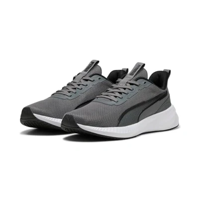 Image of PUMA Unisex Flyer LITE 3 Road Running Shoe, Cool Dark Gray Black White, 6.5 UK