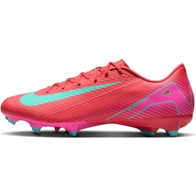 Image of Nike Performance ZOOM Vapor 16 Academy FG/MG Moulded stud football boots, Men&#039;s, Size: 5.5, Ember glow/aurora green Synthetics