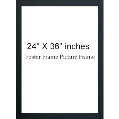 Image of MAXI POSTER SIZE BLACK FRAME 91.5cm X 61cm 36&quot; 24&quot;