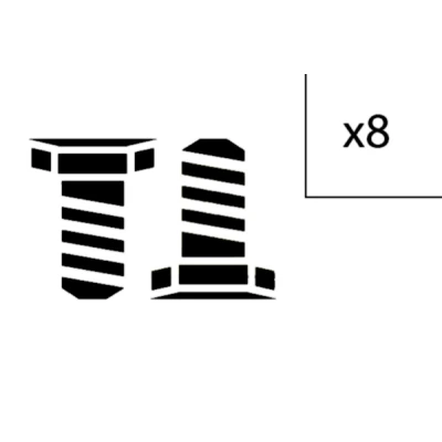 Image of 0019909112, 0089900504, A0019909112, A0089900504 Screw Set, flywheel LuK 411 0147 10 MERCEDES BENZ: Sprinter 3 T Minibus, Vito Mixto