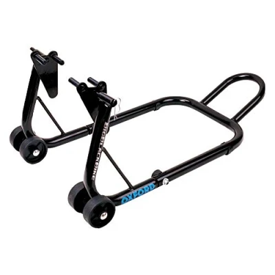 Image of Oxford Big Black Motorcycle Front Wheel Bracket Stand