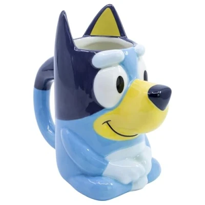 Image of Bluey 190ml 3D Shaped Ceramic Mug in Gift Box